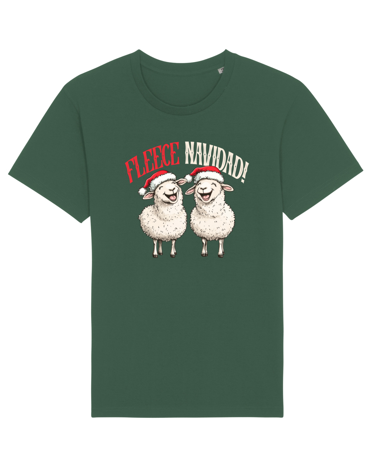 Tricou mânecă scurtă Unisex Rocker Bottle Green