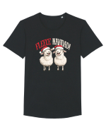 FLEECE NAVIDAD - FELIZ NAVIDAD - CRACUN FERICIT! :P Tricou mânecă scurtă guler larg Bărbat Skater