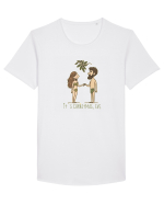 IT`S CHRISTMAS, EVE!  Tricou mânecă scurtă guler larg Bărbat Skater