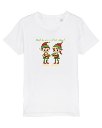 What do elves eat for lunch? Ce mananca spiridusii? White