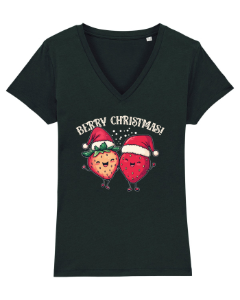 Merry Christmas? Berry Christmas! Black