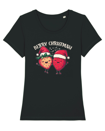 Merry Christmas? Berry Christmas! Black