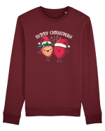 Merry Christmas? Berry Christmas! Bluză mânecă lungă Unisex Rise