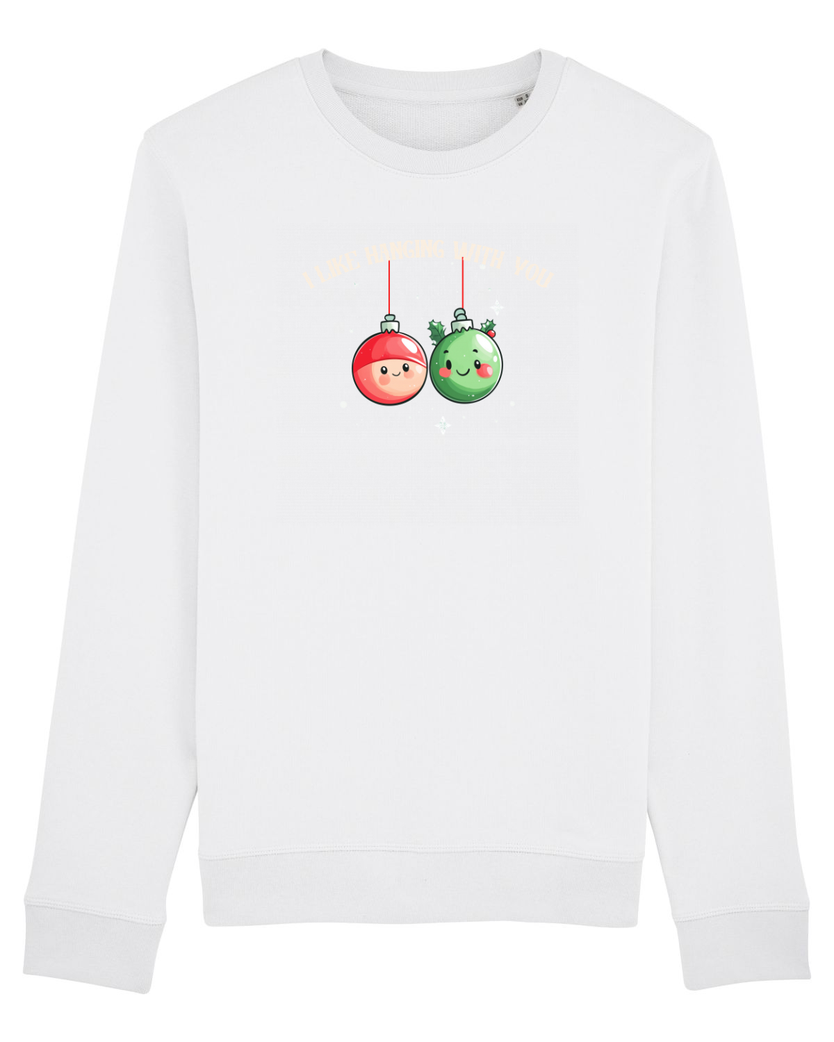 Bluză mânecă lungă Unisex Rise White
