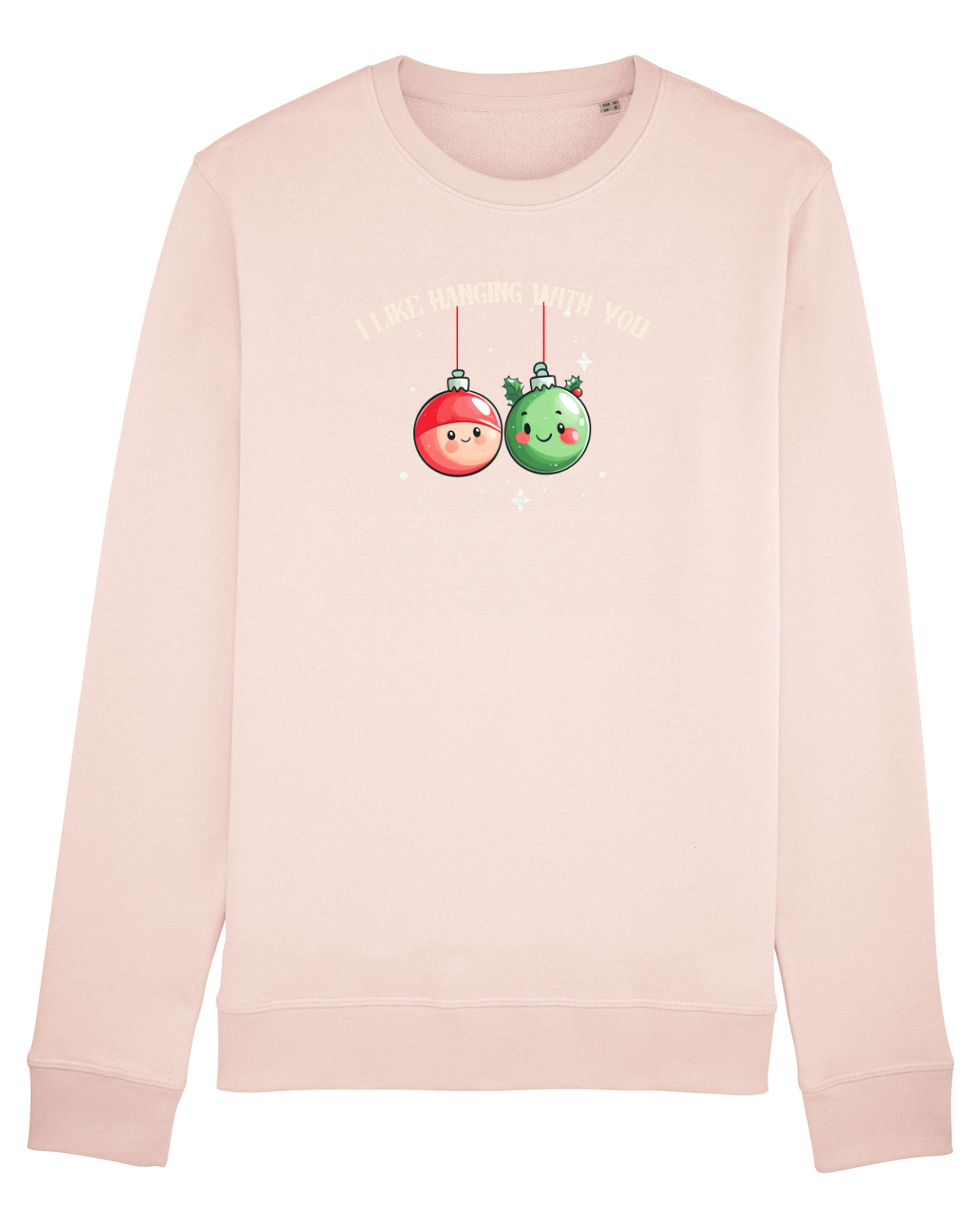 Bluză mânecă lungă Unisex Rise Candy Pink