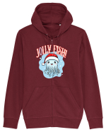 JoLLY FISH - JELLY FISH Hanorac cu fermoar Unisex Connector