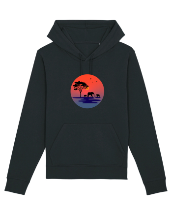 Elephants Black