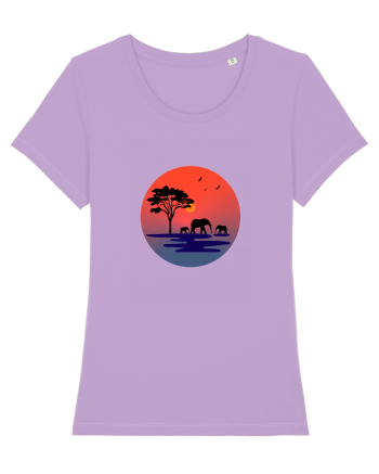 Elephants Lavender Dawn