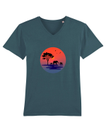 Elephants Tricou mânecă scurtă guler V Bărbat Presenter