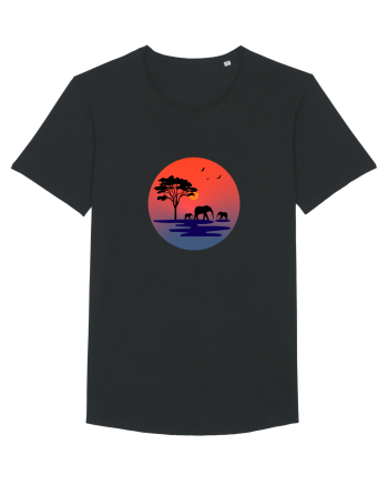 Elephants Black