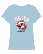 JoLLY FISH - JELLY FISH  3 Tricou mânecă scurtă guler larg fitted Damă Expresser