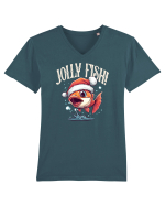 JoLLY FISH - JELLY FISH  3 Tricou mânecă scurtă guler V Bărbat Presenter