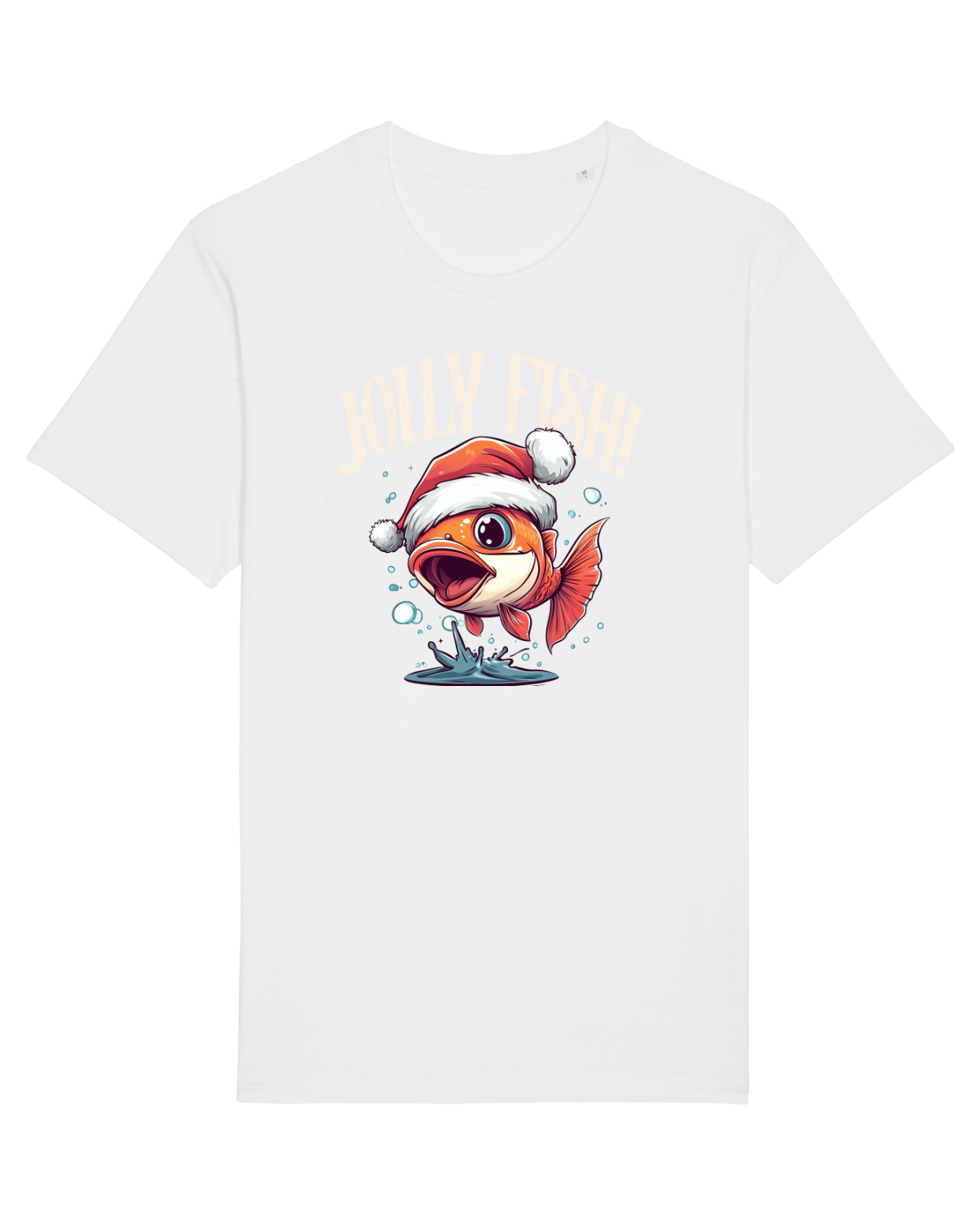 Tricou mânecă scurtă Unisex Rocker White