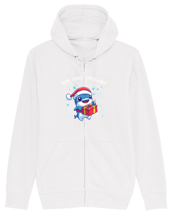 HERE COMES SANTA JAWS! White