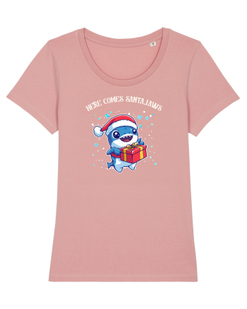 HERE COMES SANTA JAWS! Canyon Pink