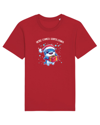 HERE COMES SANTA JAWS! Red