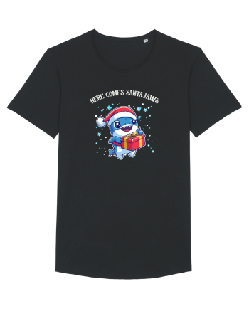 HERE COMES SANTA JAWS! Black