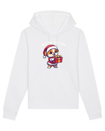 HERE COMES SANTA PAWS! ok White