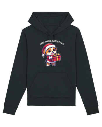 HERE COMES SANTA PAWS! ok Black