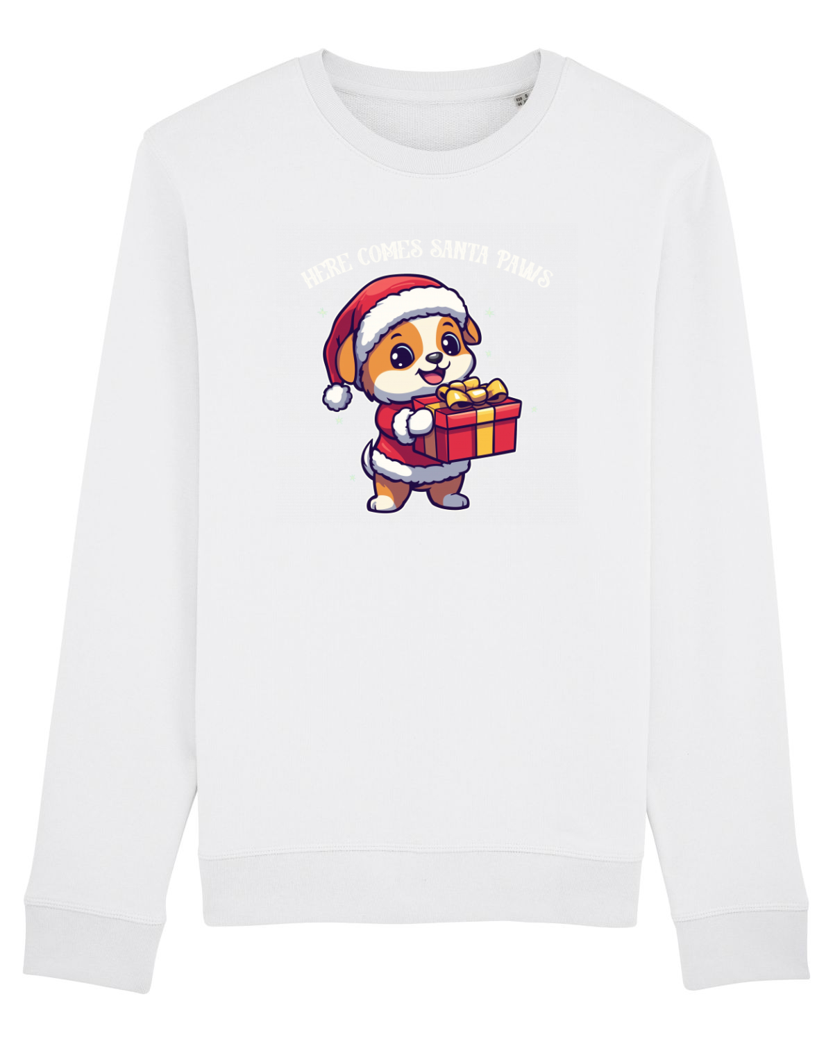 Bluză mânecă lungă Unisex Rise White