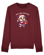 HERE COMES SANTA PAWS! ok Bluză mânecă lungă Unisex Rise