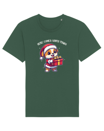 HERE COMES SANTA PAWS! ok Bottle Green