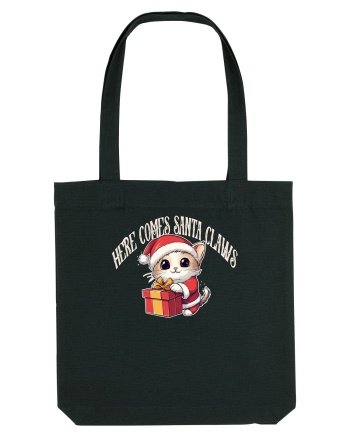  HERE COMES SANTA CLAWS - VINE MOS GHERILA! Black