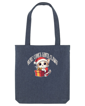  HERE COMES SANTA CLAWS - VINE MOS GHERILA! Midnight Blue