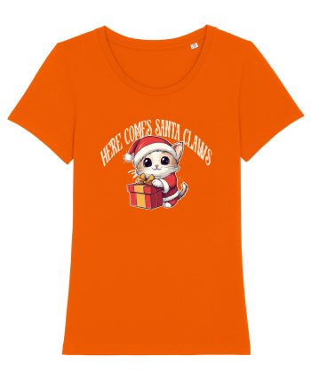  HERE COMES SANTA CLAWS - VINE MOS GHERILA! Bright Orange