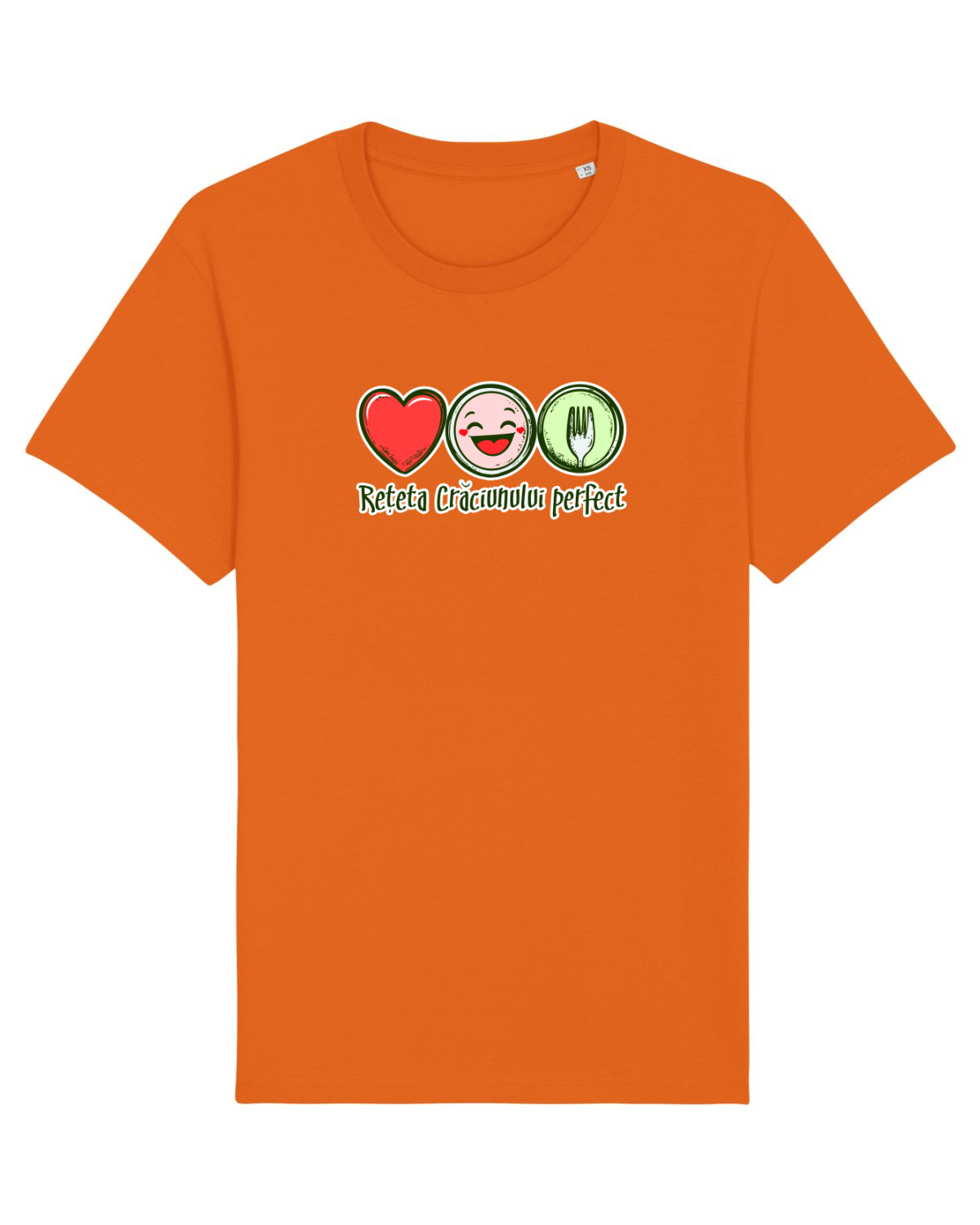 Tricou mânecă scurtă Unisex Rocker Bright Orange