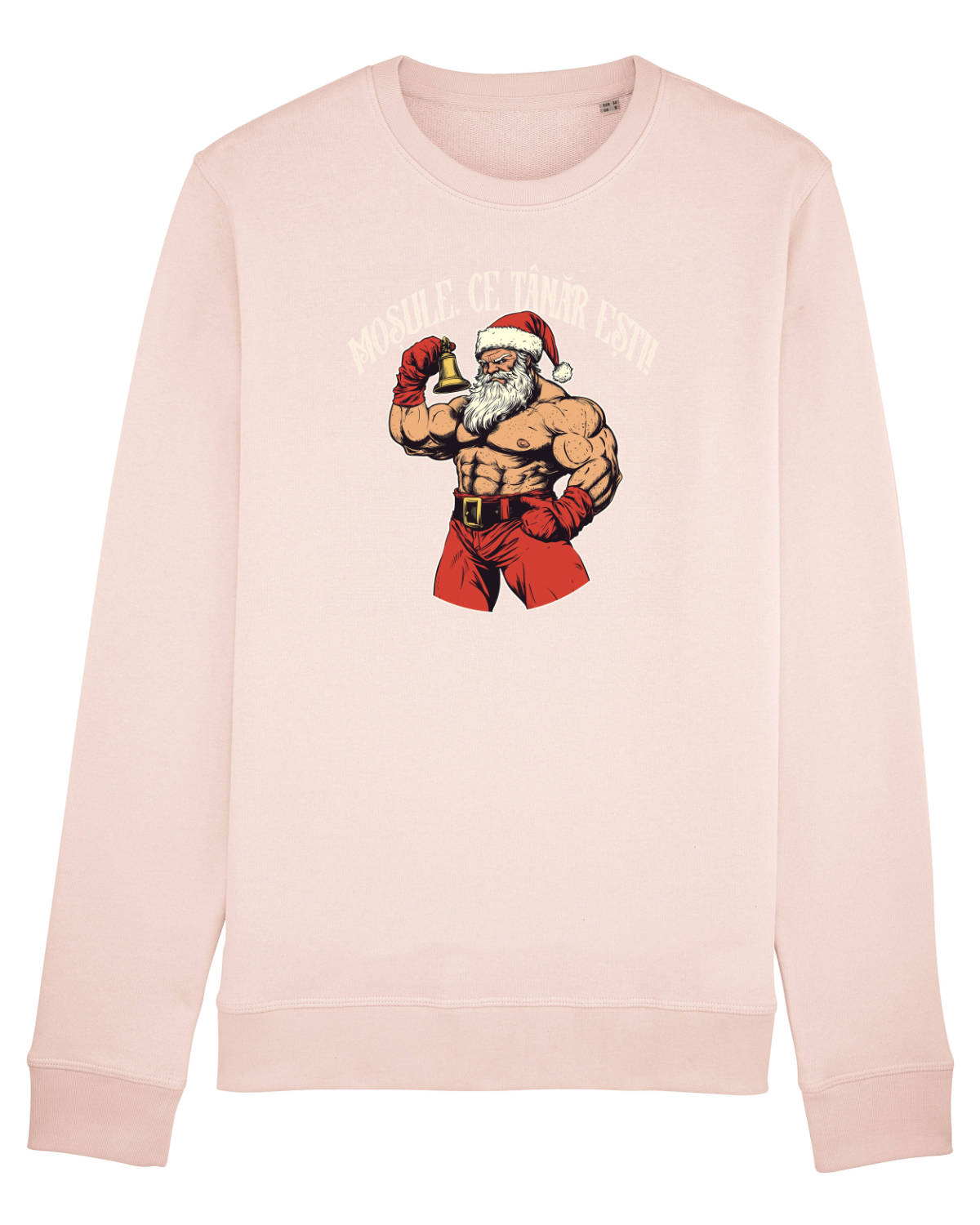 Bluză mânecă lungă Unisex Rise Candy Pink