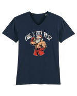 CINE E FATA REA? Tricou mânecă scurtă guler V Bărbat Presenter