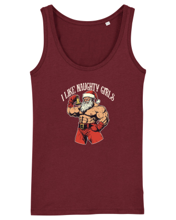 I LIKE NAUGHTY GIRLS Burgundy