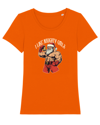 I LIKE NAUGHTY GIRLS Bright Orange