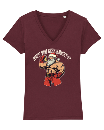 HAVE YOU BEEN NAUGHTY? Burgundy