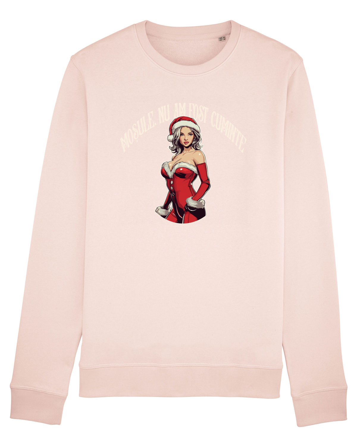 Bluză mânecă lungă Unisex Rise Candy Pink