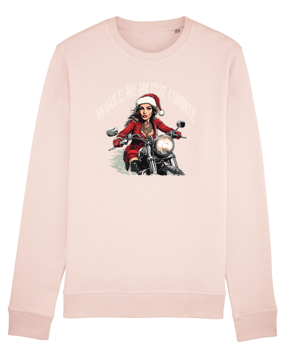 Bluză mânecă lungă Unisex Rise Candy Pink
