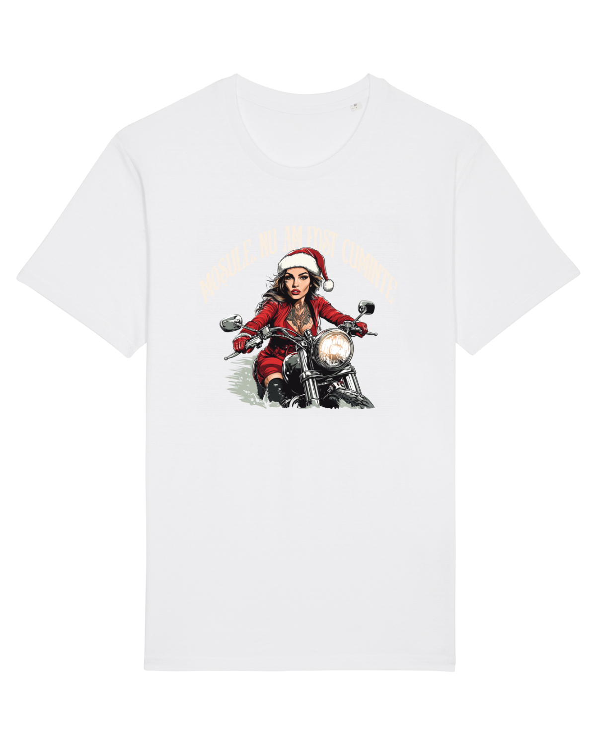 Tricou mânecă scurtă Unisex Rocker White