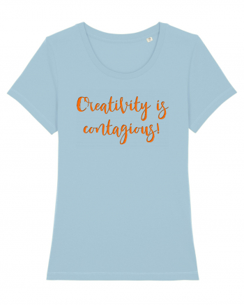 Creativity is Contagious! Sky Blue