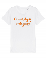 Creativity is Contagious! Tricou mânecă scurtă  Copii Mini Creator