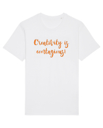 Creativity is Contagious! Tricou mânecă scurtă Unisex Rocker