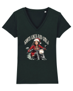 SANTA LIKES BAD GIRLS - MOSULUI II PLAC FETELE RELE Tricou mânecă scurtă guler V Damă Evoker