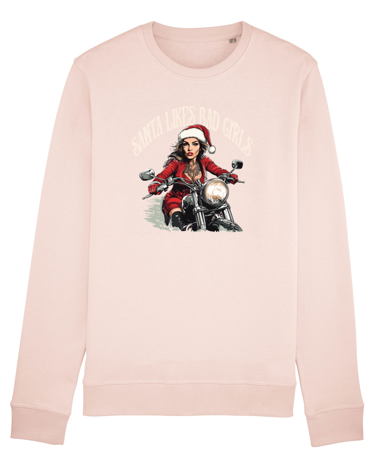 Bluză mânecă lungă Unisex Rise Candy Pink