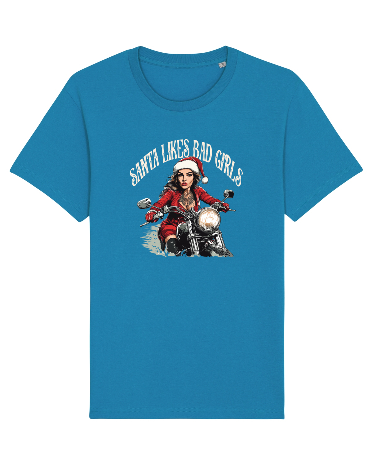 Tricou mânecă scurtă Unisex Rocker Azur
