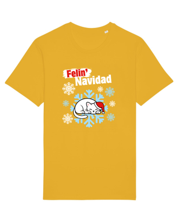Funny Christmas Cat Spectra Yellow
