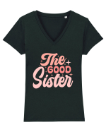 The Good Sister Tricou mânecă scurtă guler V Damă Evoker