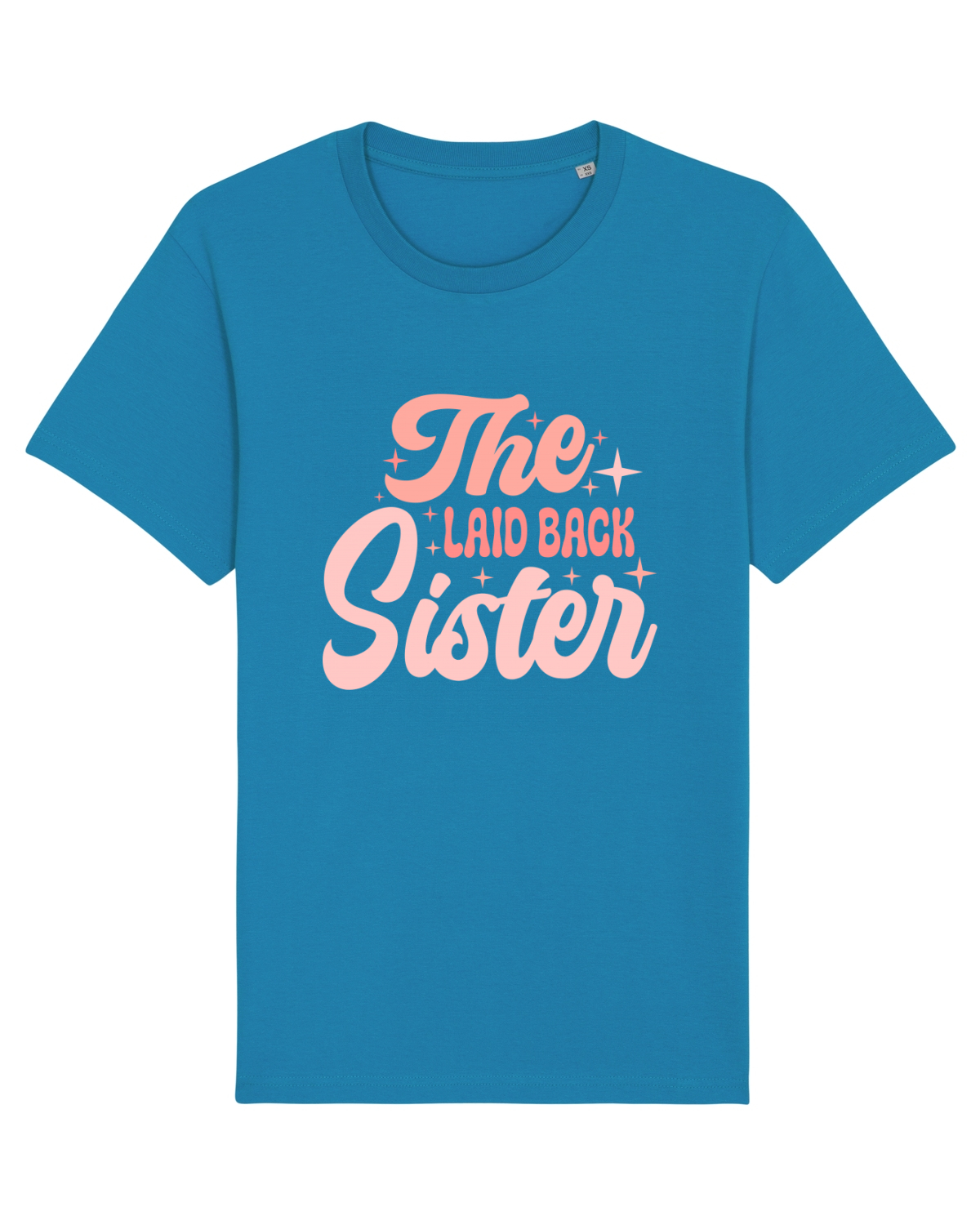 Tricou mânecă scurtă Unisex Rocker Azur