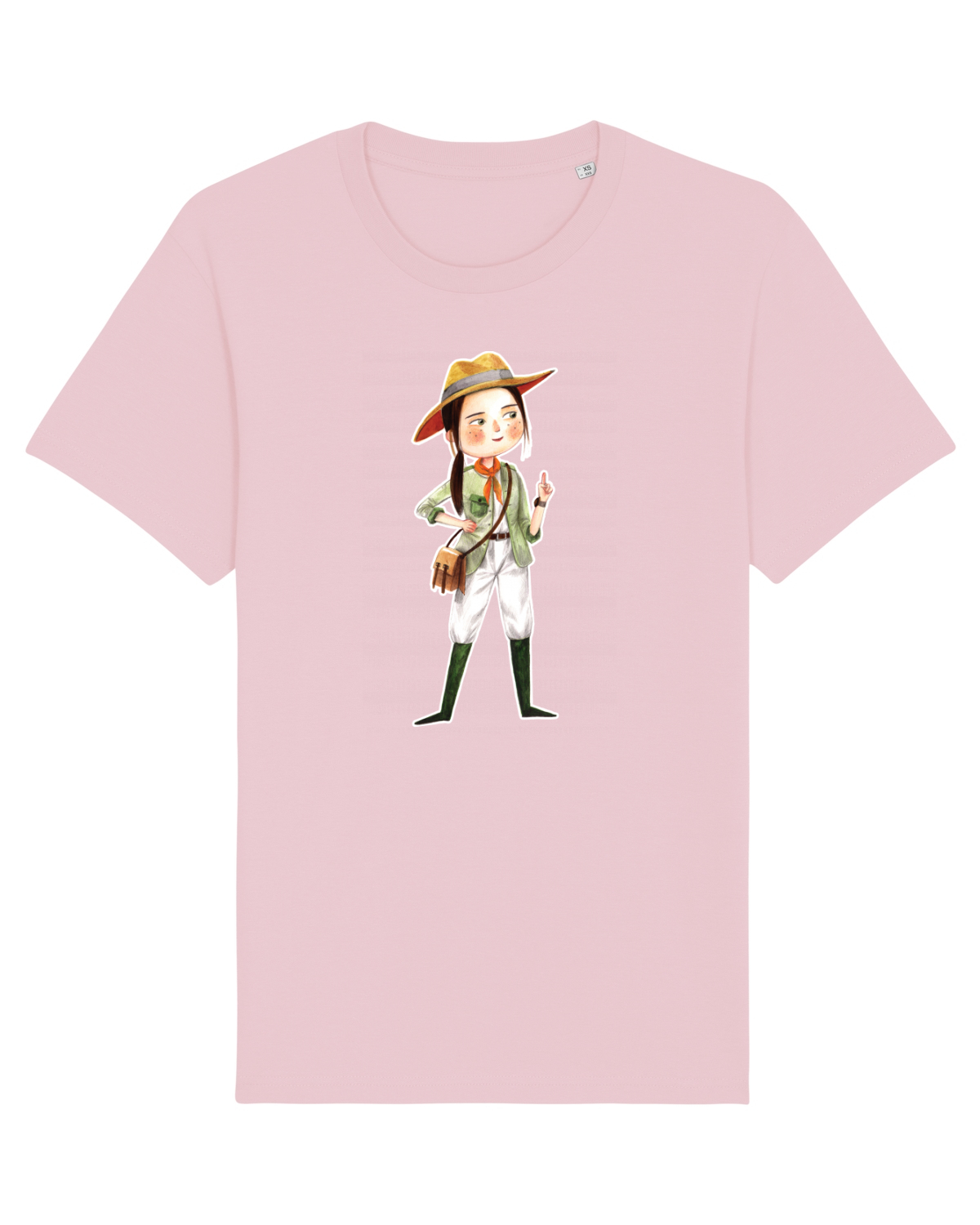 Tricou mânecă scurtă Unisex Rocker Cotton Pink