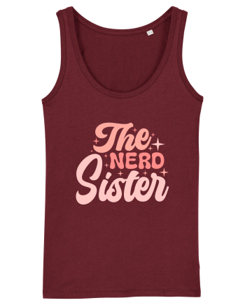 The Nerd Sister Burgundy