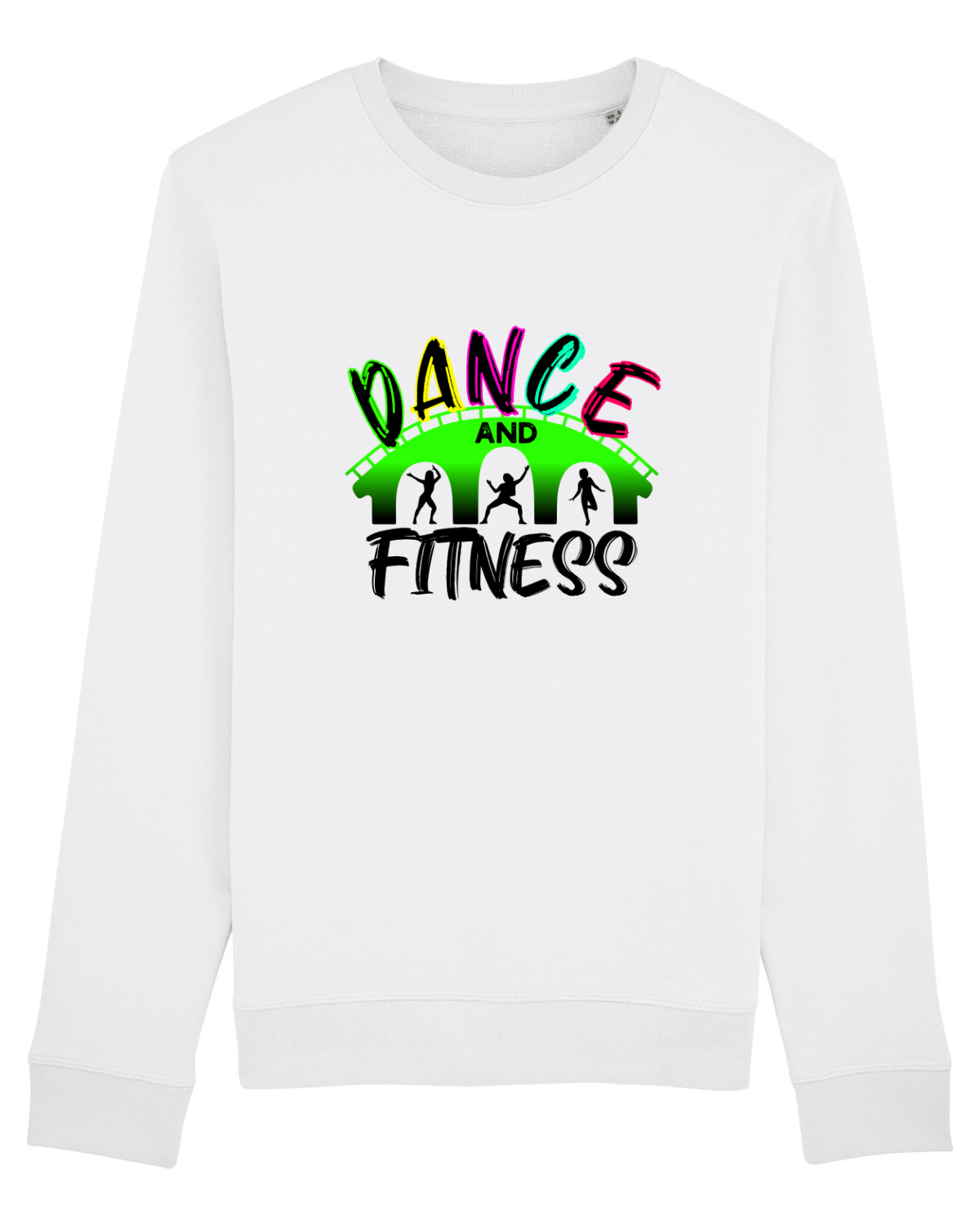 Bluză mânecă lungă Unisex Rise White